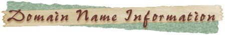Domain Name Information