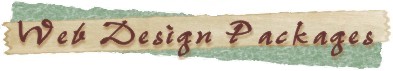 Web Design Packages